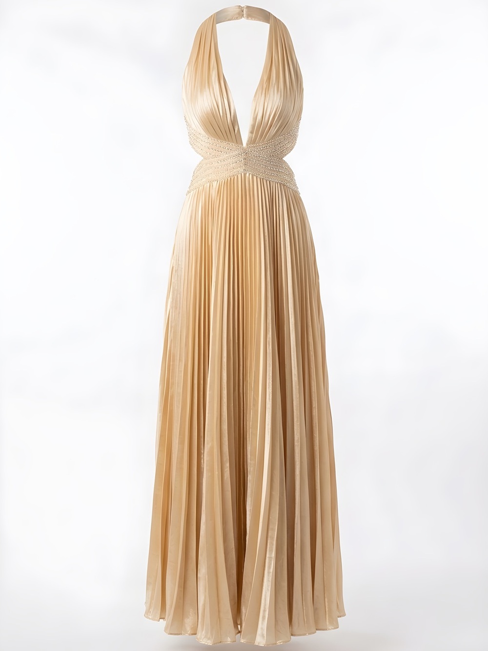 JJs House Gold Backless Dress special occasions / prom/ wedding guest